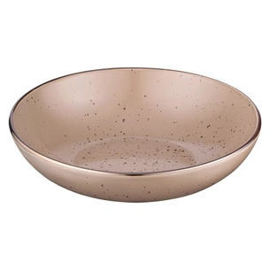 Тарілка Ardesto Emilia, 820мл, 20см, кераміка, коричневий (AR0820EBR) зображення 1