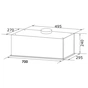 Вытяжка кухонная GRANADO Palamos 4713-1200 White glass (GCH4713120055) - уменьшенное изображение 8