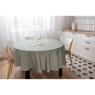 Скатертина Ardesto Oliver зелений D-200 см, 100% бавовна (ART11OG) зображення 1