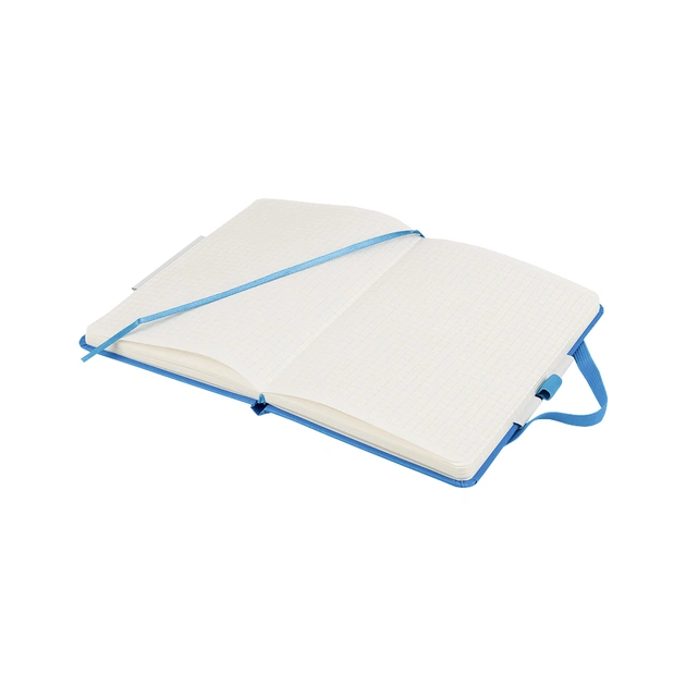 Книга записная Axent Partner, 125x195 мм, 96 листов, клетка, голубая (8201-07-A) - изображение 7