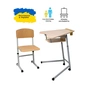 Парта зі стільцем Sector трансформер (Біт) - зменшене зображення 2