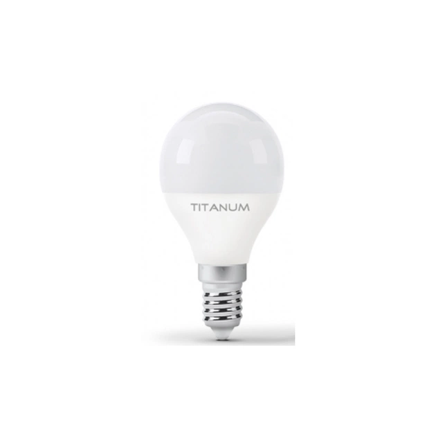 Лампочка TITANUM G45 6W E14 4100K 220V (TLG4506144) - зображення 1