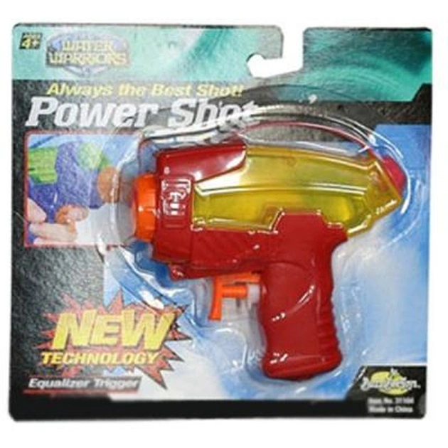 Іграшкова зброя BuzzBeeToys Power Shot Blaster, червоний з жовтим (31103-3) - изображение 1