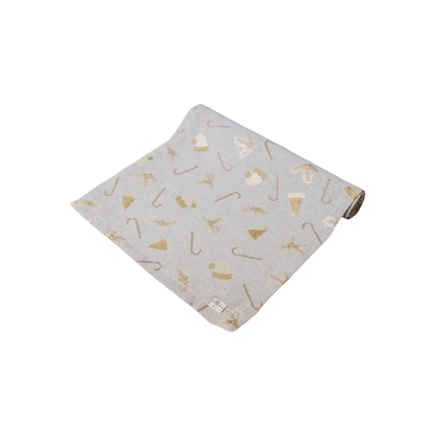 Доріжка на стіл Прованс Шапочки на бежевому 40х180 см (036824) - picture 9