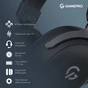 Навушники GamePro Asgard Freya Pro Wireless Black (HSW201B) - зменшене зображення 12