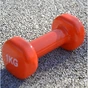 Гантель PowerPlay PP_4103 вінілова 1 кг Помаранчева (PP_4103_1kg) - зменшене зображення 8