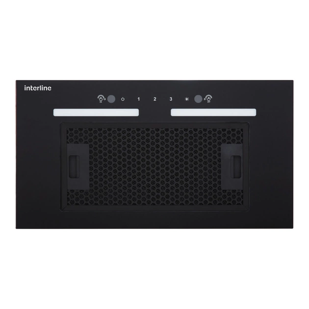 Витяжка кухонна Interline WIND BL A/60/GL/ST - зображення 1