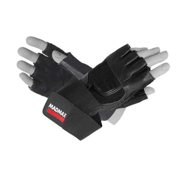 Рукавички для фітнесу MadMax MFG-269 Professional Exclusive Black L (MFG-269-Black_L) - зображення 1