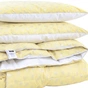 Ковдра MirSon Набір №2155 Bio-Beige Зима 90% пух 155х215 +подушки (2200003025033) - зменшене зображення 1