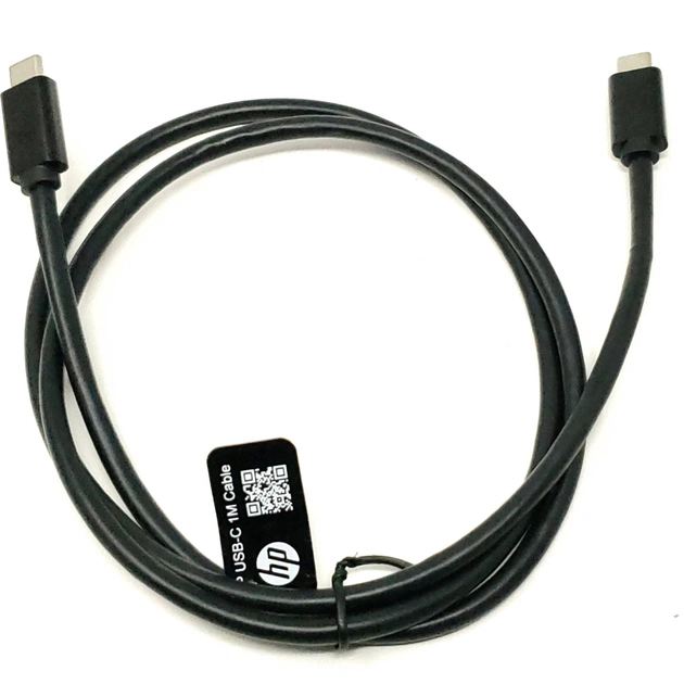 Дата кабель USB-C to USB-C 1.0m 3A 60W HP (HP_DHC-TC112G-1M) - изображение 1