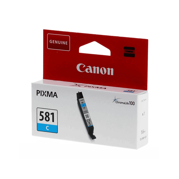 Картридж Canon CLI-581C Cyan (2103C001) - зображення 1