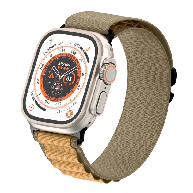 Ремінець до смарт-годинника Armorstandart Alpina Band для Apple Watch 42 (Series 11-10)/41/40/38 Tan (ARM82564) - picture 4