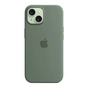 Чохол до мобільного телефона Apple iPhone 15 Silicone Case with MagSafe Cypress (MT0X3ZM/A) - уменьшенное изображение 4
