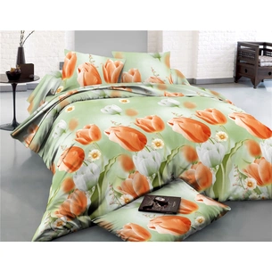 Постільна білизна MirSon Сатин 22-1287 Tulips King Size (2200003598742) зображення 1