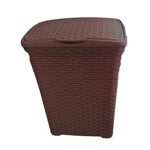 Кошик для білизни Консенсус Ротанг Коричневий 50 л (Консенсус/коричневий 50 л) изображение 1
