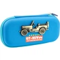 Пенал Cool For School з металевою аплікацією 1 відділення Блакитний (QT-5794-Blue) - зменшене зображення 1