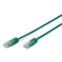 Патч-корд 0.5м, UTP, cat.5e, CU, green Digitus (DK-1511-005/G) - зменшене зображення 1