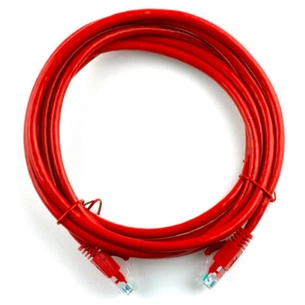 Патч-корд Ritar 25м, RJ-45, Cat.5e, CU, мідь, червоний (PCR-CU/25Rd / 04304) зображення 1
