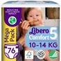 Підгузки Libero Comfort Розмір 5 (10-14 кг) 76 шт (7322541756912) - зменшене зображення 1
