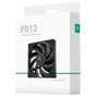 Кулер до корпусу Deepcool FD12 (R-FD12-BKNPN1-G) - зменшене зображення 6