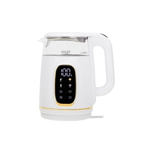 Електрочайник Adler AD 1305 white gold зображення 1