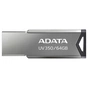 USB флеш накопичувач ADATA 64GB UV350 Metallic USB 3.2 (AUV350-64G-RBK) - зменшене зображення 2