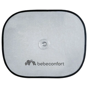 Сонцезахисний екран в автомобіль Bebe Confort TWIST'N'FIX SUNS чорна 2шт (3203201000) зображення 1