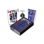 Гральні карти Bicycle Foil Back Cobalt (blue) (02441) - зменшене зображення 2