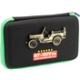 Пенал Cool For School з металевою аплікацією 1 відділення Чорний (QT-5795-Black) - зменшене зображення 1