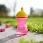 Поїльник-непроливайка Philips AVENT з твердим носиком Рожева 300 мл (SCF804/04) - зменшене зображення 4