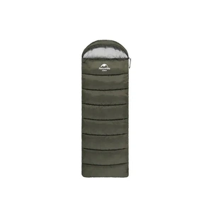 Спальний мішок Naturehike з капюшоном U250 NH20MSD07 (6°C) правий, темно-зелений (6927595767214-R) зображення 1