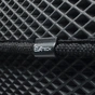 Сумка-органайзер EVAtech M-PRO 32x50x30 см. Ромб чорний з чорним кантом (BS13642OM3RBB) - зменшене зображення 2