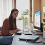 Комп'ютер HP ProOne 440 G9 AiO / i5-12400T, 8, F256GB+1Tb, WiFi, кл+м (6D379EA) - зменшене зображення 2