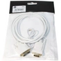 Кабель мультимедійний DVI to VGA 24+1pin, 1.0m white Atcom (9505) - зменшене зображення 1