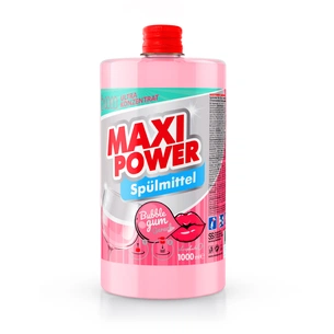 Засіб для ручного миття посуду Maxi Power Бабл Гам запаска 1000 мл (4823098411970) зображення 1