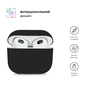 Чохол для навушників Armorstandart Ultrathin Silicone Case для Apple AirPods 3 Black (ARM60297) - зменшене зображення 2