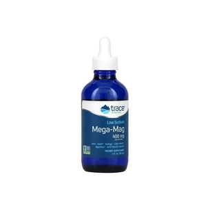Мінерали Trace Minerals Магній з низьким вмістом натрію, 400 мг, Low Sodium Mega-Mag, 1 (TMR-00025) зображення 1