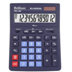 Калькулятор Brilliant BS-8888DBL зображення 1