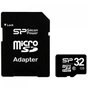 Карта пам'яті Silicon Power 32Gb microSDHC class 10 (SP032GBSTH010V10SP) - зменшене зображення 1
