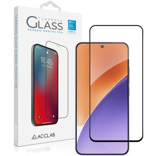 Скло захисне ACCLAB Full Glue Xiaomi 15 Black (1283126607387) зображення 1