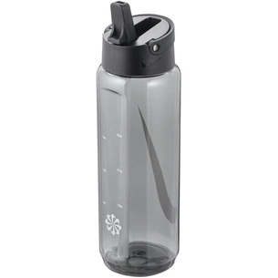 Пляшка для води Nike TR Renew Recharge Straw Bottle 24 OZ антрацит 709 мл N.100.7642.072.24 (887791733412) зображення 1