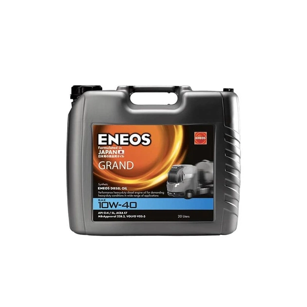 Моторна олива ENEOS Diesel GRAND 10W-40 20л (EU0048201) - изображение 1