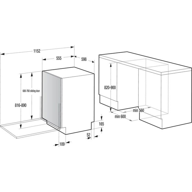 Посудомийна машина Gorenje GV673A65 - picture 2