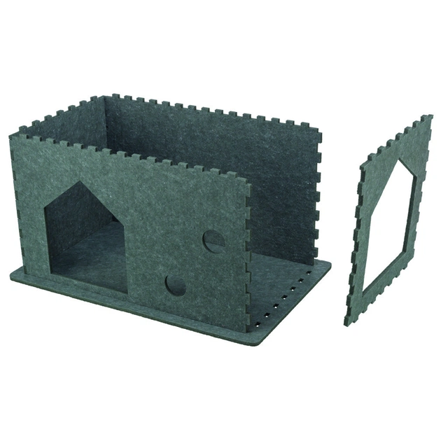 Домик для животных Trixie Lene фетр 54х30х35 см серый (4057589362711) - изображение 6