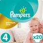 Підгузки Pampers Premium Care Maxi Розмір 4 (8-14 кг) 20 шт (4015400740698) - зменшене зображення 1