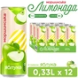 Напій Моршинська соковмісний Лимонада зі смаком Яблука 0.33 л (4820017002844) - уменьшенное изображение 1