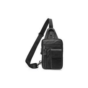 Сумка Vintage Через плече чоловіча Чорна (14777) зображення 1