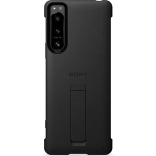 Чохол-накладка Sony Style Cover with Stand для Sony Xperia 5 IV Black (XQZ-CBCQ/BGENG) зображення 1