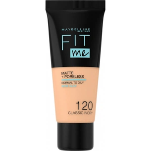 Тональний крем Maybelline New York Fit Me Matte + Poreless 120 - Classic Ivory 30 мл (3600531324520) зображення 1