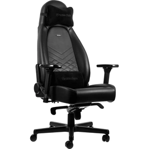 Крісло ігрове Noblechairs Icon Black (NBL-ICN-PU-BLA) зображення 1